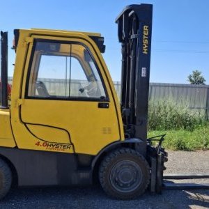 foto Stapler LPG lade 4t/4.2m seitliche Verschiebung Hyster H4