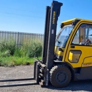foto Stapler LPG lade 4t/4.2m seitliche Verschiebung Hyster H4